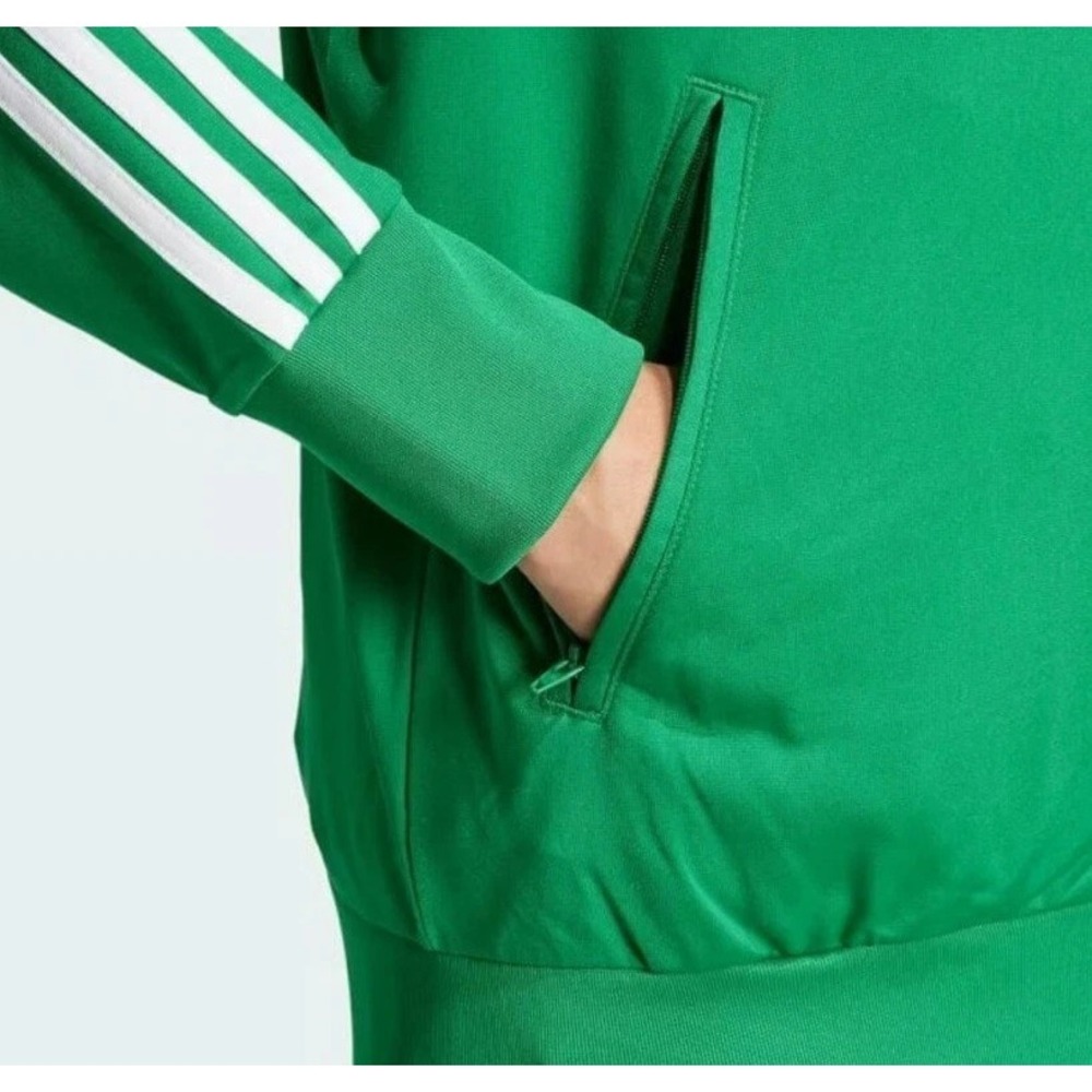 Adidas Originals Firebird Track Suit Jacket Pants Green Men's Medium JD0183 New - Picture 7 of 9
